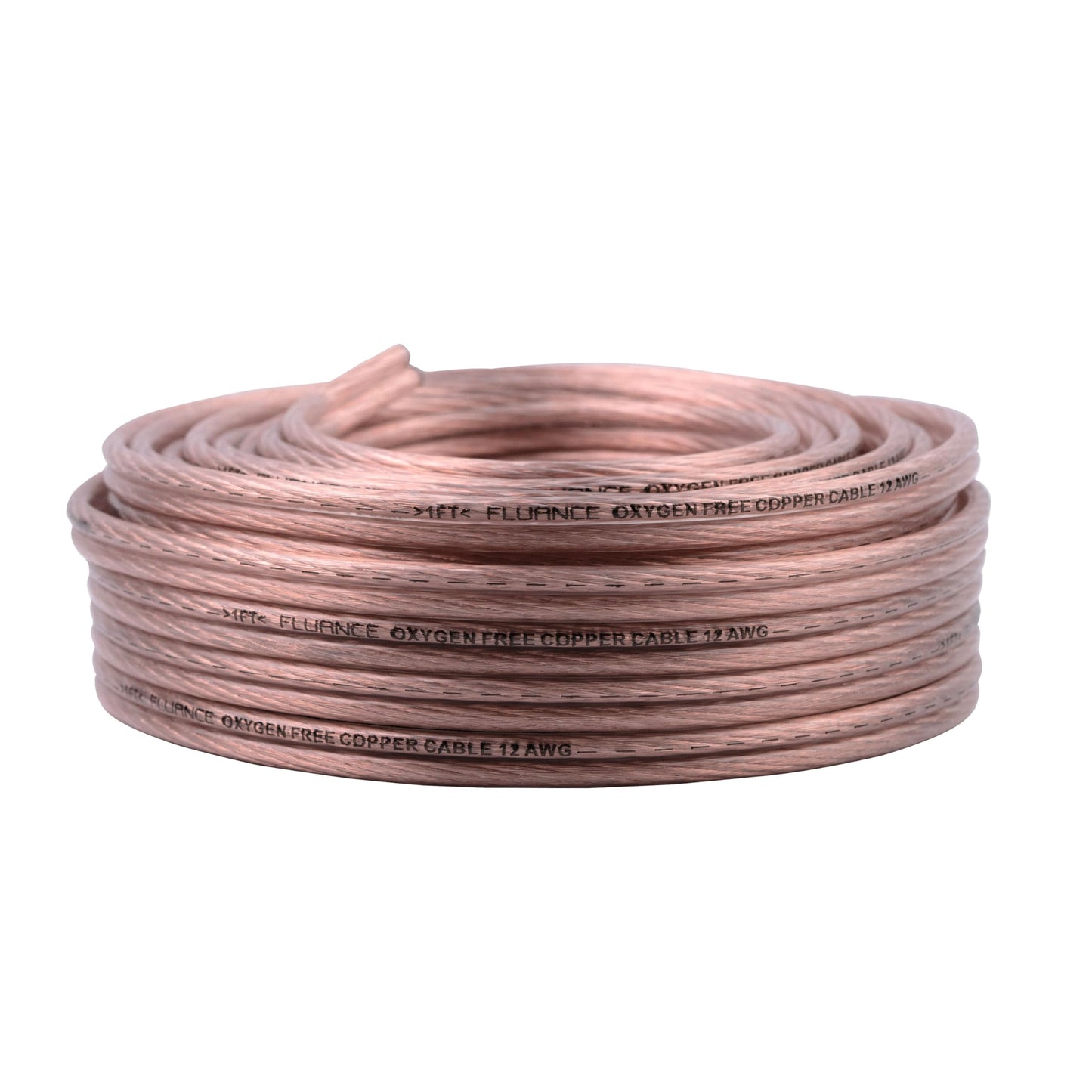 Fluance 12AWG 50ft Speaker Wire, Oxygen-Free Copper Cable, for Hi-Fi Set-up, Home Theaters, Bookshelf or Floor-Standing Speakers