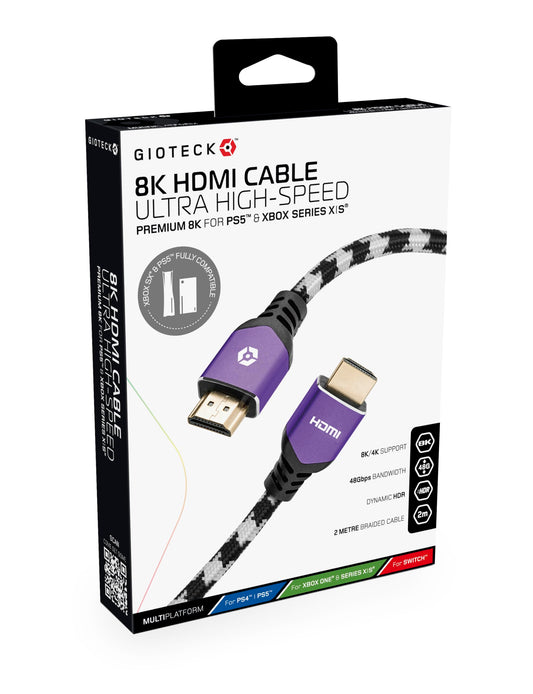 Gioteck HDMI 8K Cable
