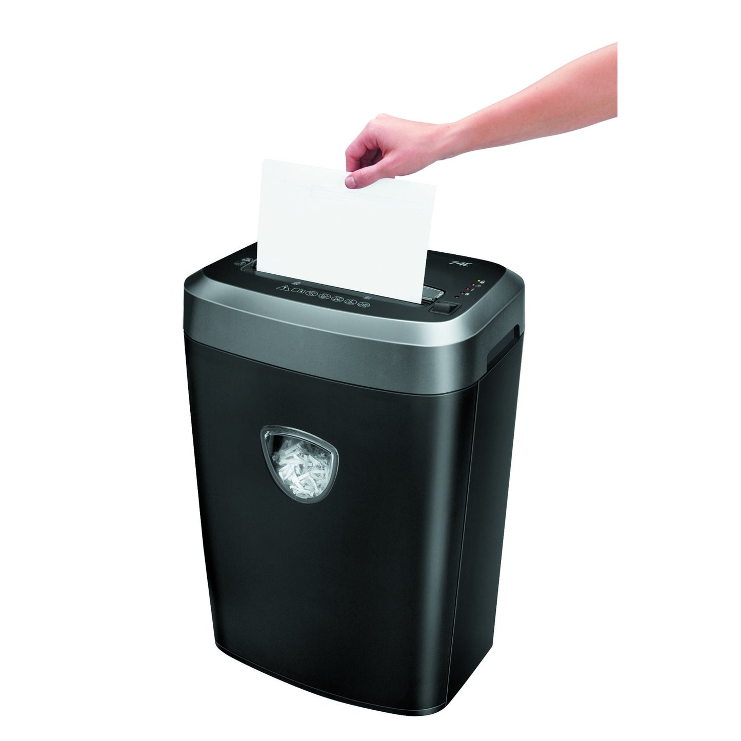 Fellowes 4674001 74C Powershred 14 Sheet with Cross Cut Shredder