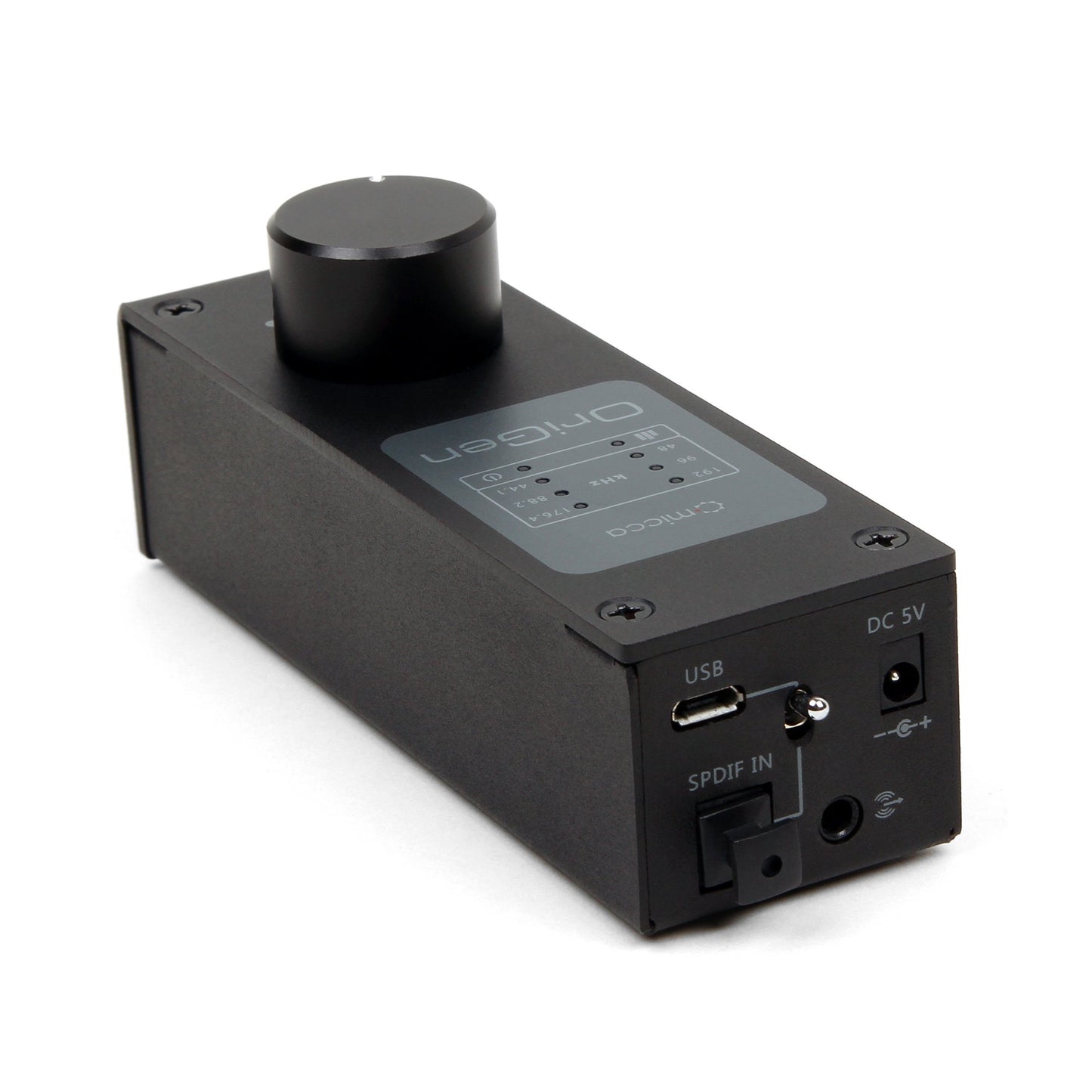 Micca OriGen G3 HiFi USB and Optical DAC Amp for Headphones and Powered Speakers, 24-Bit/192kHz, Earphone Amplifier, Preamp, Volume Control