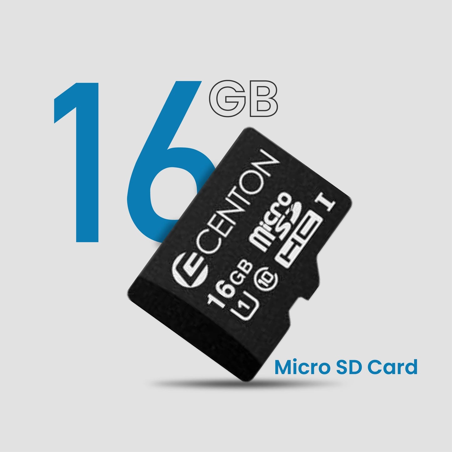 Centon Eelctronics MP Essential Micro SDHC Card, Ultimate Memory Card for Phones, Tablets, Cameras, and More, UHS1, 16GB, 5 Pack Bulk w/Adapter