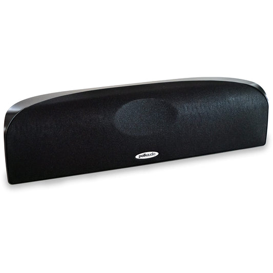 Polk Audio TL1 Center Channel Speaker, Center Speakers for Home Theater (Each, Black)