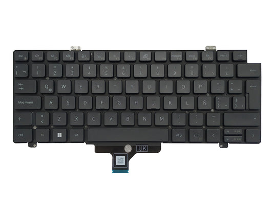 Laptop Replacement Keyboard Compatible for DELL Latitude 5420 5421 7420 7520 Latin Layout Backlit