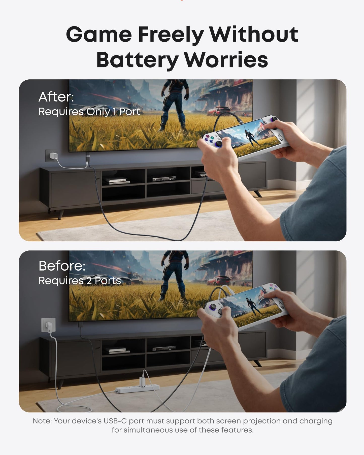 Anker Nano USB C to HDMI Cable Adapter with 140W PD Fast Charging Port, 4K@60Hz,Sustainable with Advanced Shielding, Thunderbolt 5/4/3 Compatible,