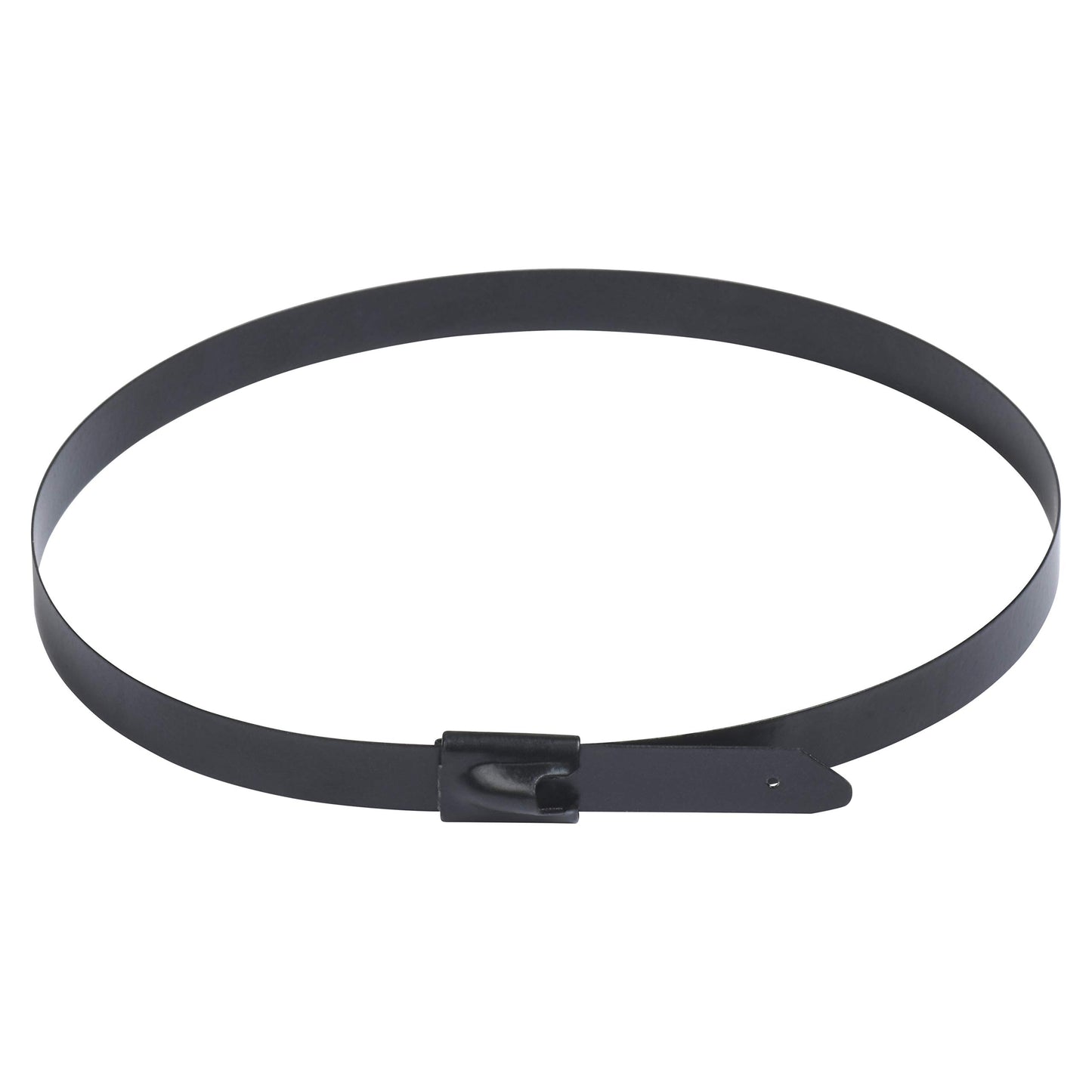 Supreme Cable Ties 8 Supreme Black Polyester Coated 316 Stainless Steel Cable Zip Ties, 300 lb, (100 Piece)