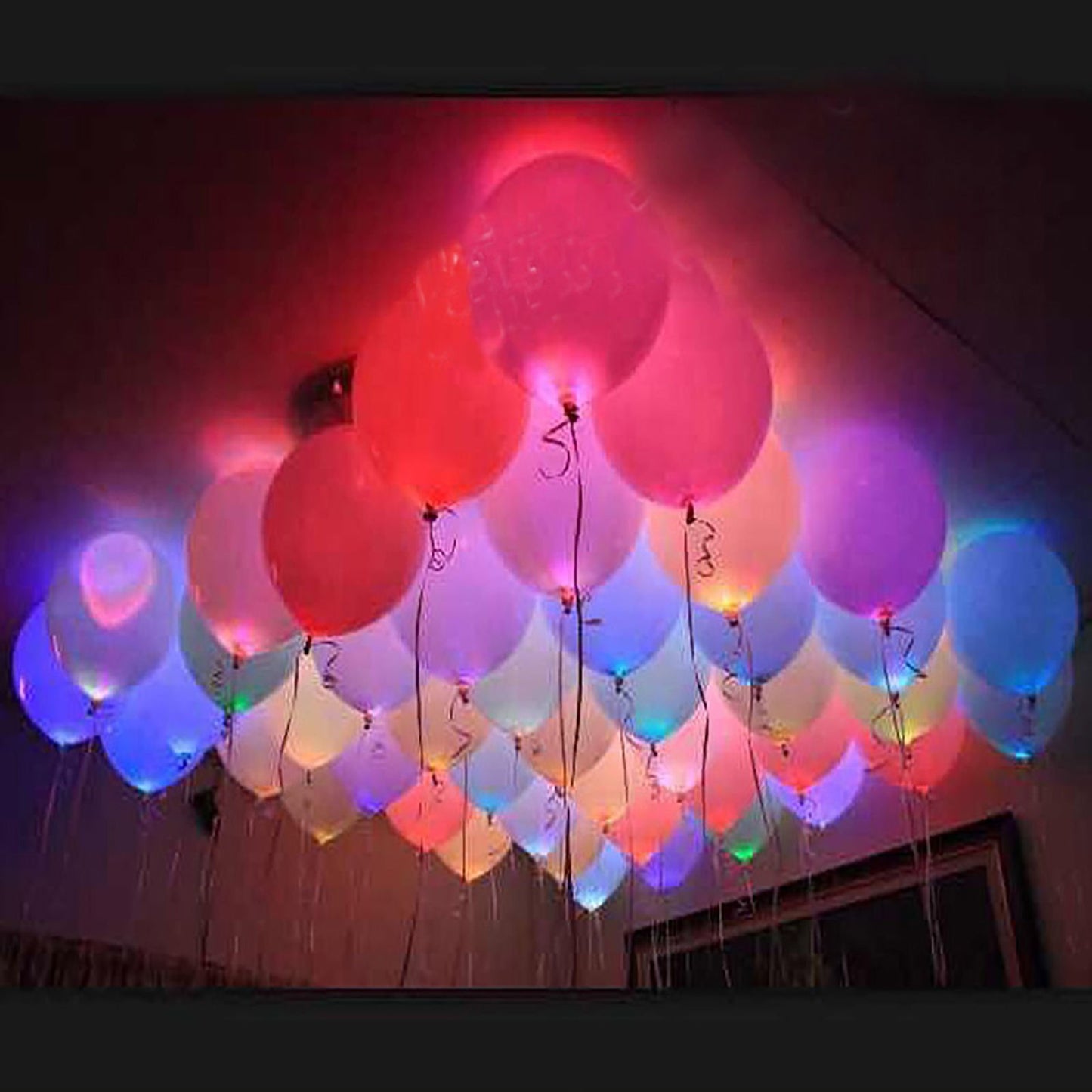 Magnoloran Led Balloon Lights, 20 Pack Multicolor LED Mini Submersible Waterproof Blinking Party Lights for Paper Lantern Balloon Wedding Halloween