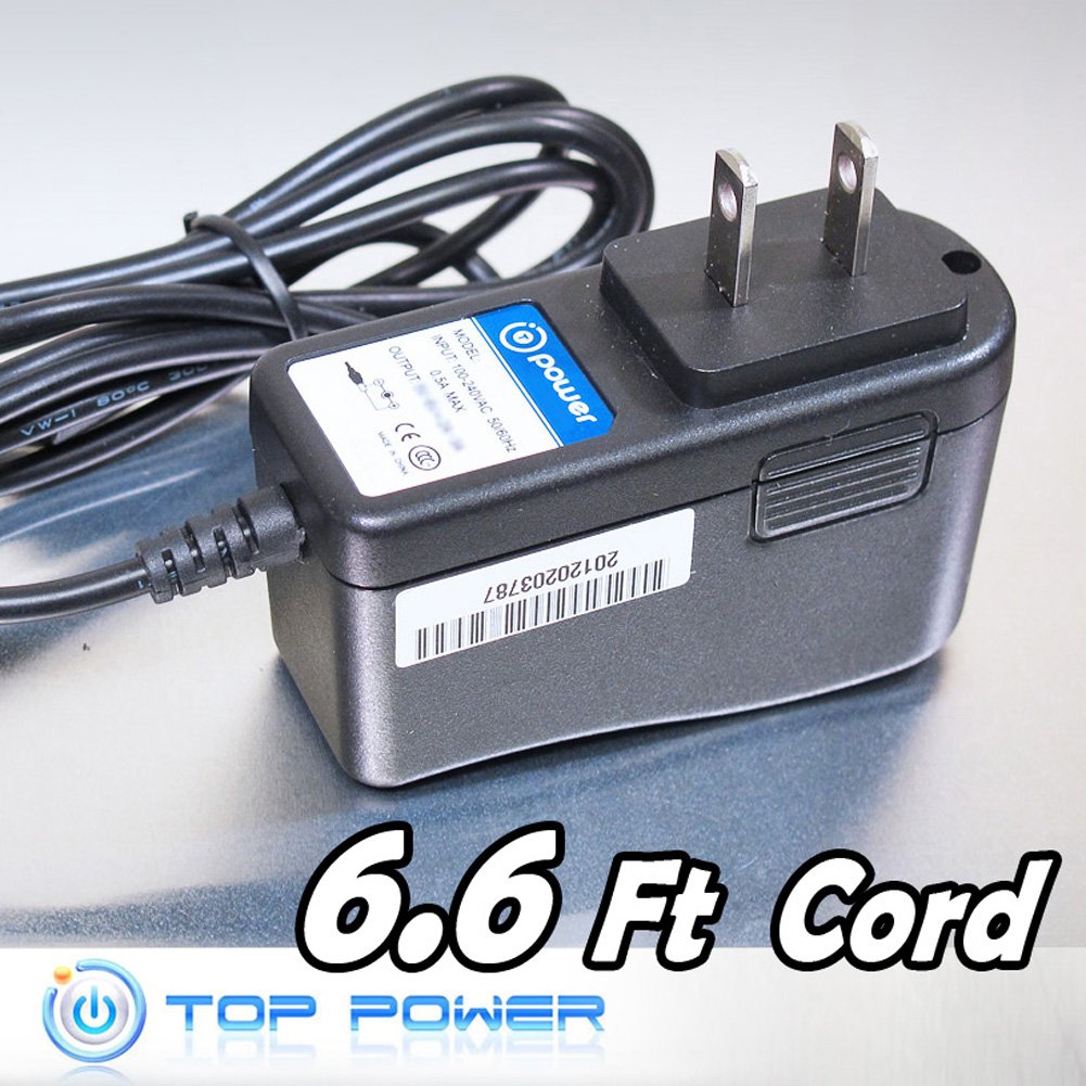 T-Power for Ac Adapter 6.6Ft Panasonic Cordless Phone Pqlv219Z Pqlv219 Pqlv207 Pqlv209 Pqlv219Y Kx-Tg4011N Kx-Tg4012N Kx-Tg4013N Kx-Tg4021N…