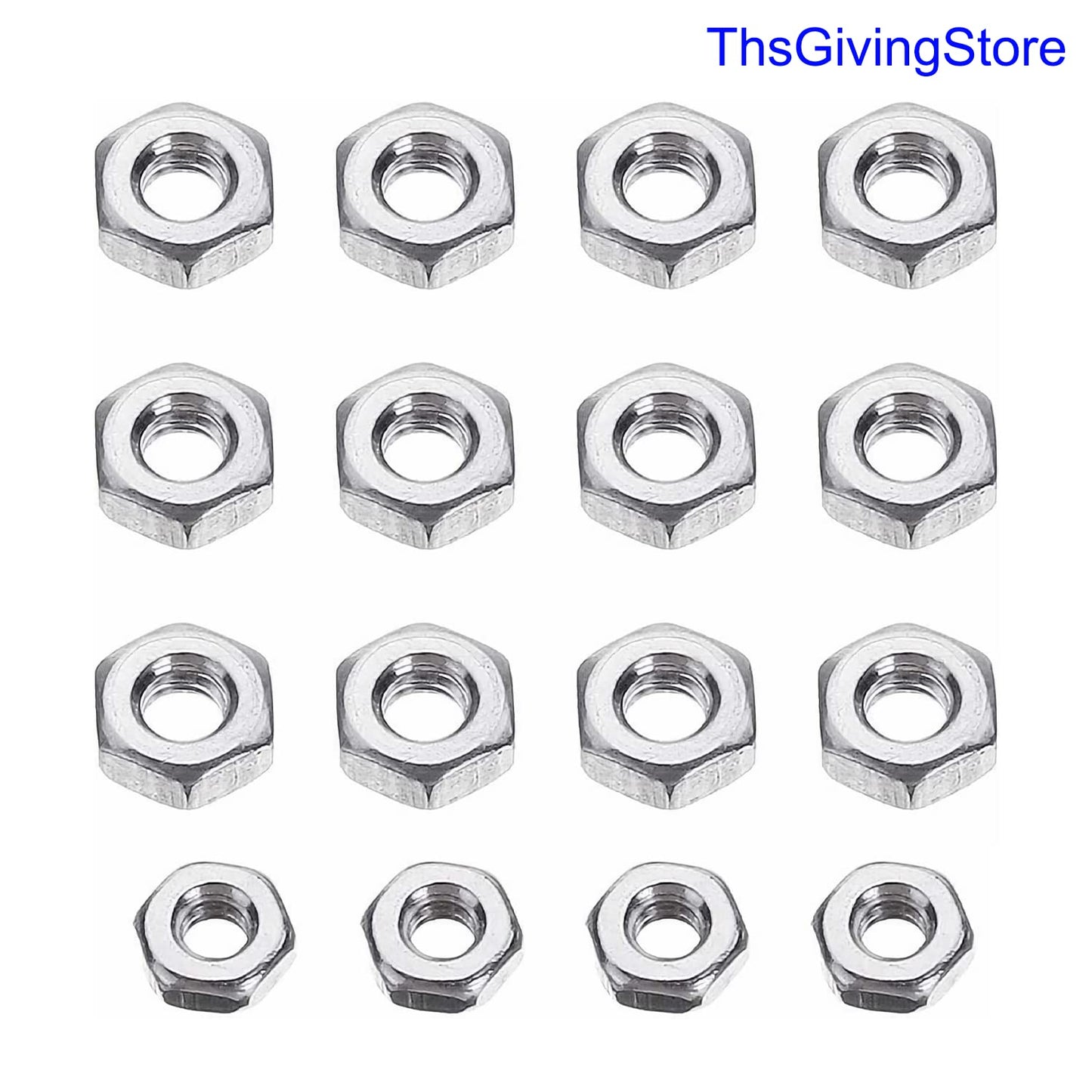 50PCS Headshell Screws, Universal Turntable Cartridge Headshell Mounting Kit, 304 Stainless Steel Button Head Hex Socket Cap Screws Bolts, Washers