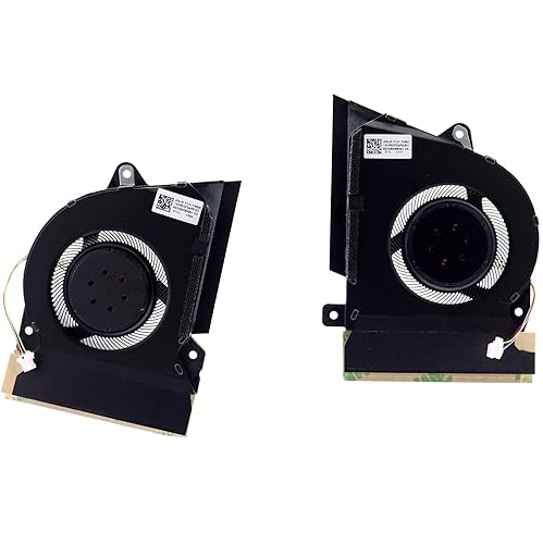 Deal4GO 12V CPU & GPU Graphics Cooling Fan Replacement for ASUS ROG Zephyrus G14 GA401 GA401II GA401IV-BR9N6 GA401IH GA401IU