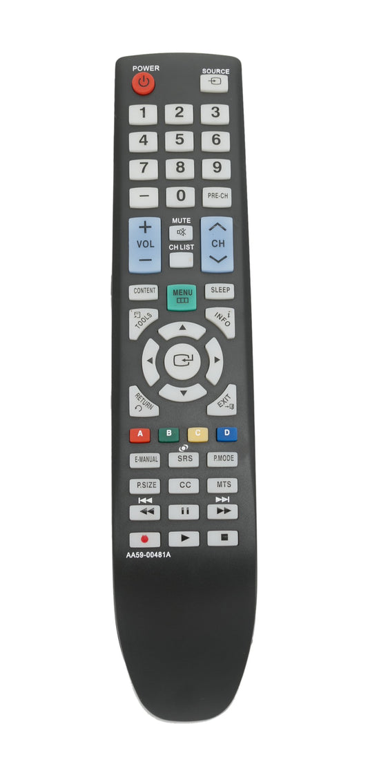 AA59-00481A Replaced Remote contro for Samsung LCD TV LN40D550K1FXZA LN40D551K8F LN32D450G1D LN32D550K1F LN46D550 LN26D450G1D LN40D550K1F LN19D450G1D