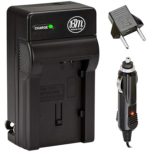 BM CG-800 Replacement Battery Charger for Canon BP-819 BP-820 BP-827 BP-828 HF G60 XA55 GX10 HFG20 HF G21 HFG30 HFG40 HFM31 HFM32 HFM300 HFM301 HFM40