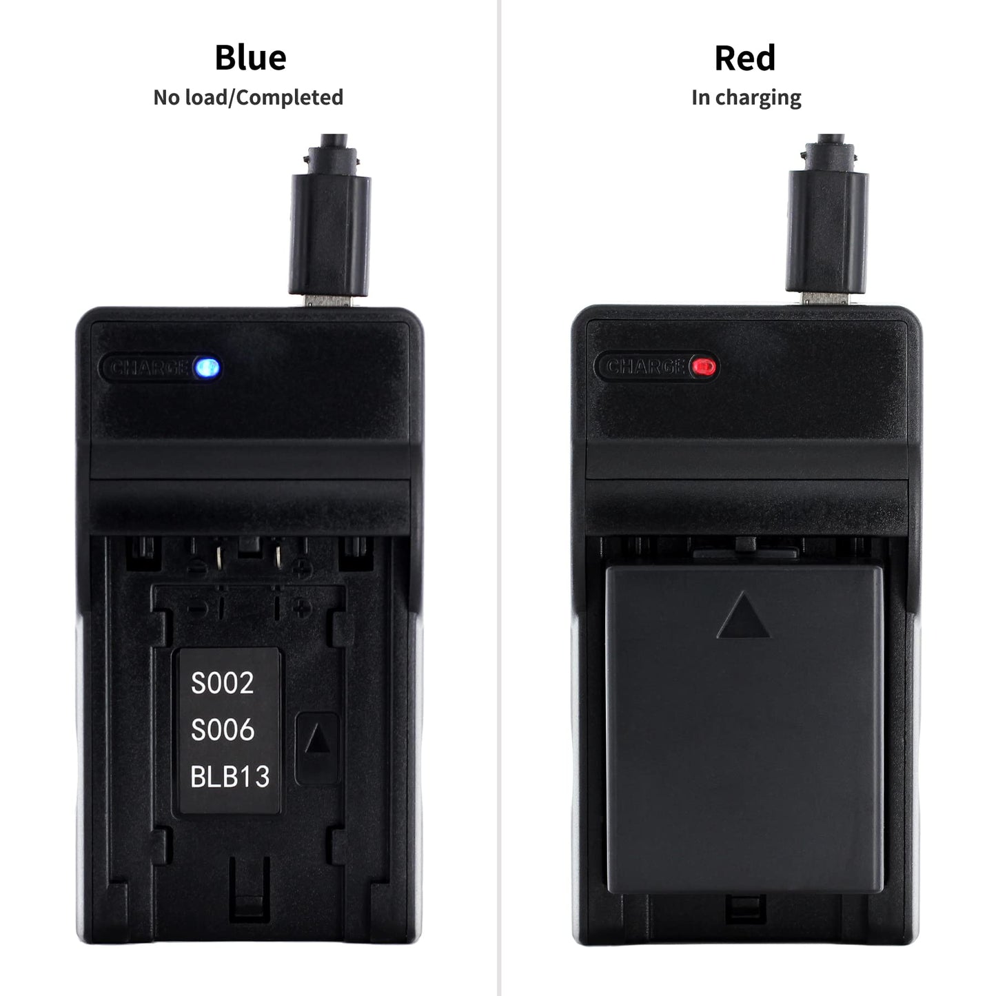 Norifon CGA-S002 USB Charger for Panasonic Lumix DMC-FZ15, DMC-FZ18, DMC-FZ2, DMC-FZ20, DMC-FZ28, DMC-FZ3, DMC-FZ30, DMC-FZ35, DMC-FZ38, DMC-FZ4