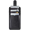 MUMUGUO Card Holder for Back of Phone,Pu Leather RFID Blocking 5 Pull Credit Card Cash Cell Phone Wallet Pocket Stick on Back iPhone
