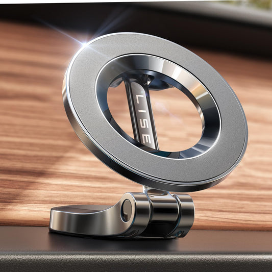 LISEN for MagSafe Car Mount for iPhone 17 Pro Max [24 Strong Magnets] Classic Magnetic Phone Holder for Car Dashboard Magnet Phone Mount Car Cell