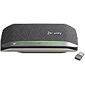 Poly Sync 20+ Personal Portable Bluetooth Speakerphone (Plantronics) - Noise/Echo Reduction - USB-C Bluetooth Adapter - Works w/Teams, Zoom, PC, Mac