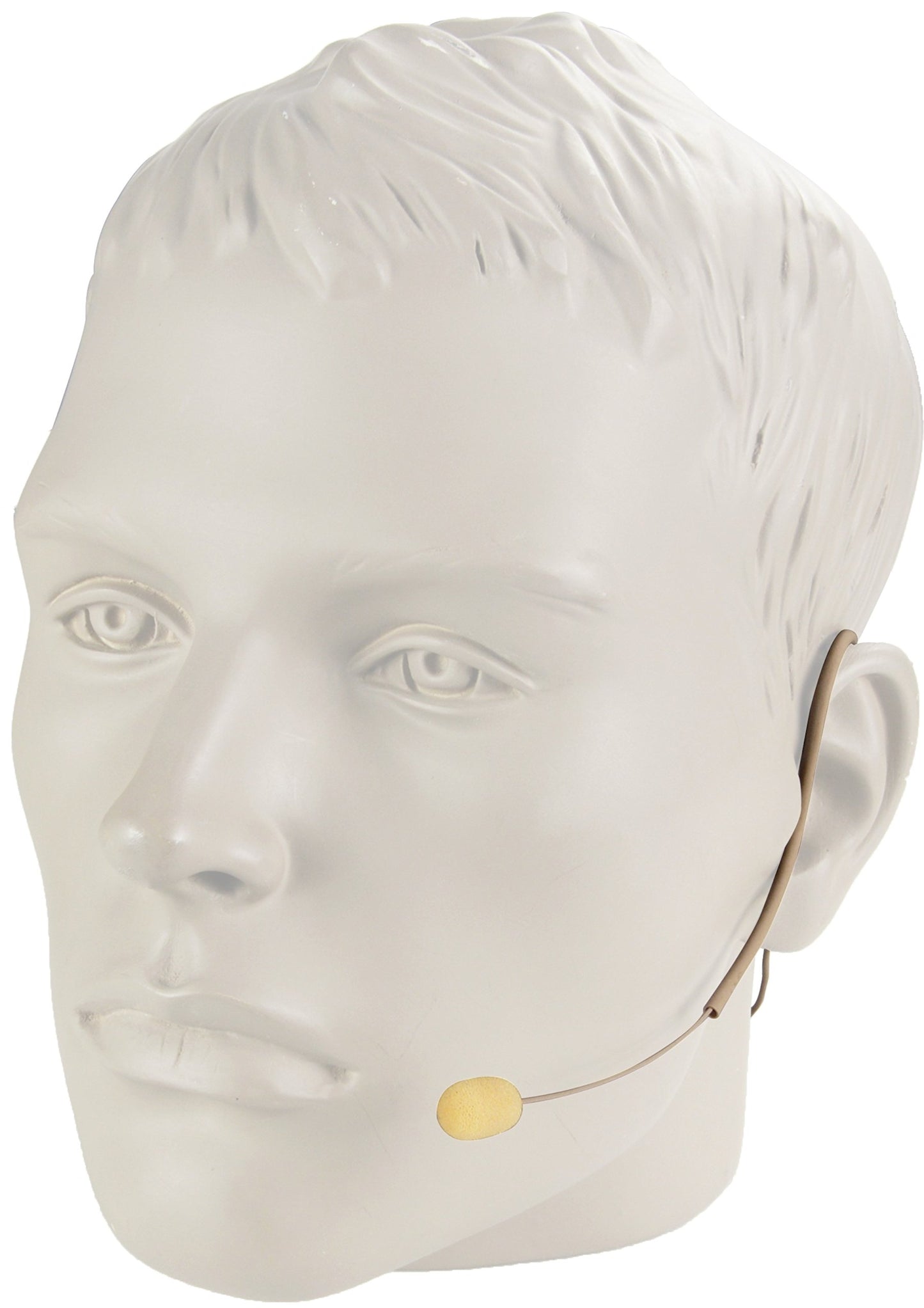 Single Ear Hanging Headset Microphone (for 3.5mm Plug with Thread Type +1/4" Plug Skin)