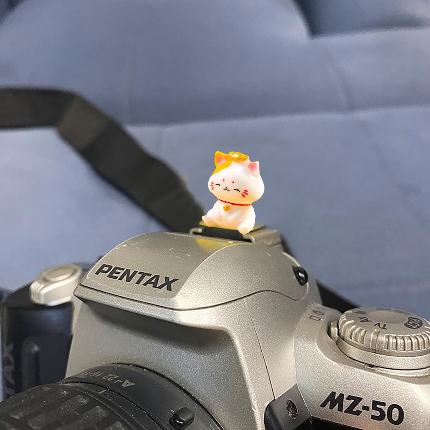 Camera Hot Shoe Cover, Cute Hot Shoe Cap, Hot Shoe Protector Compatible with Sony Fujifilm Fuji Canon Nikon Pentax Leical Panasonic (Lucky Cat)