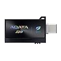 ADATA SC730 External SSD - Up to 600 MB/s- USB 3.2 Gen 2 Dual USB-C and USB-A External Portable SSD, 512GB