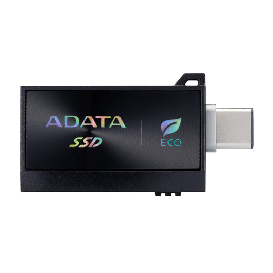 ADATA SC730 External SSD - Up to 600 MB/s- USB 3.2 Gen 2 Dual USB-C and USB-A External Portable SSD, 512GB
