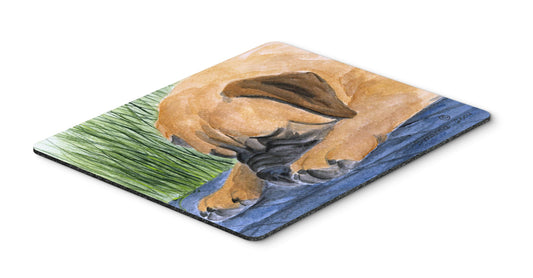 Caroline's Treasures SS8033MP Bullmastiff Mouse Pad, Hot Pad or Trivet for Home Office Gaming Working Computers Laptop Mouse Mat,Washable Large