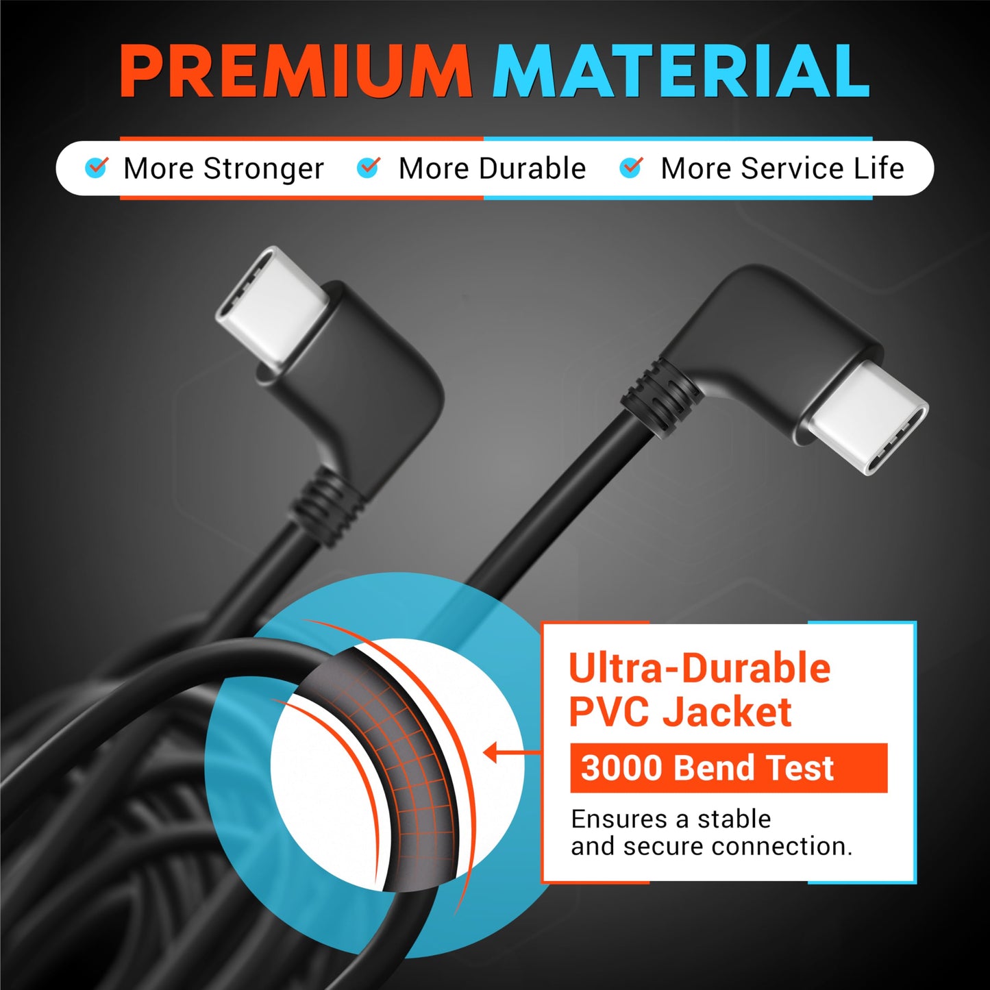 ROVE Ultimate 6M Rear Camera Cable for R2-4K Dual Dash Cam Only