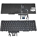 Replacement Keyboard Backlit for Dell Precision - 3500 3501 3540 3541 Keyboard for Latitude 5500 5501 5510 Series 0MMH7V NSK-EX0BC PK132FA1B00 US