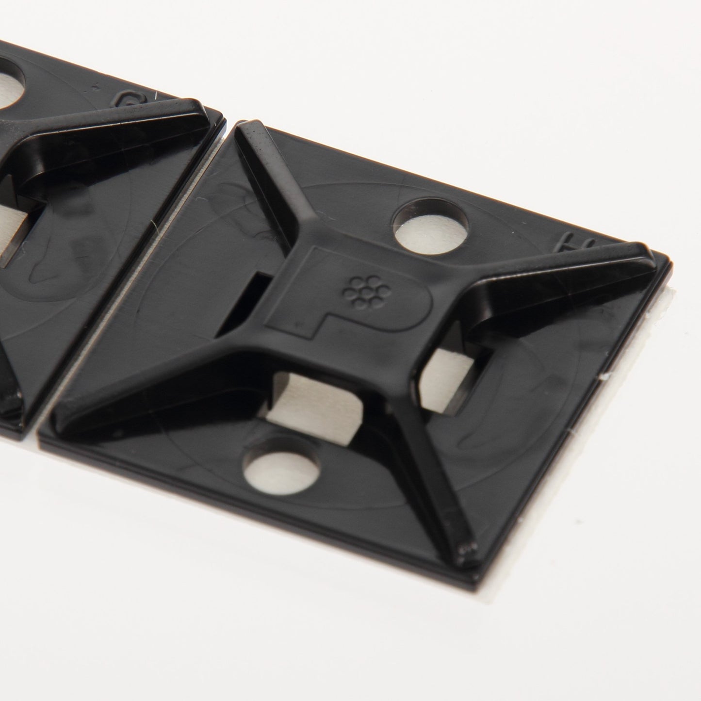 Panduit ABM2S-AT-C0 Cable Tie Mounts - Adhesive Backed (Pack of 100)