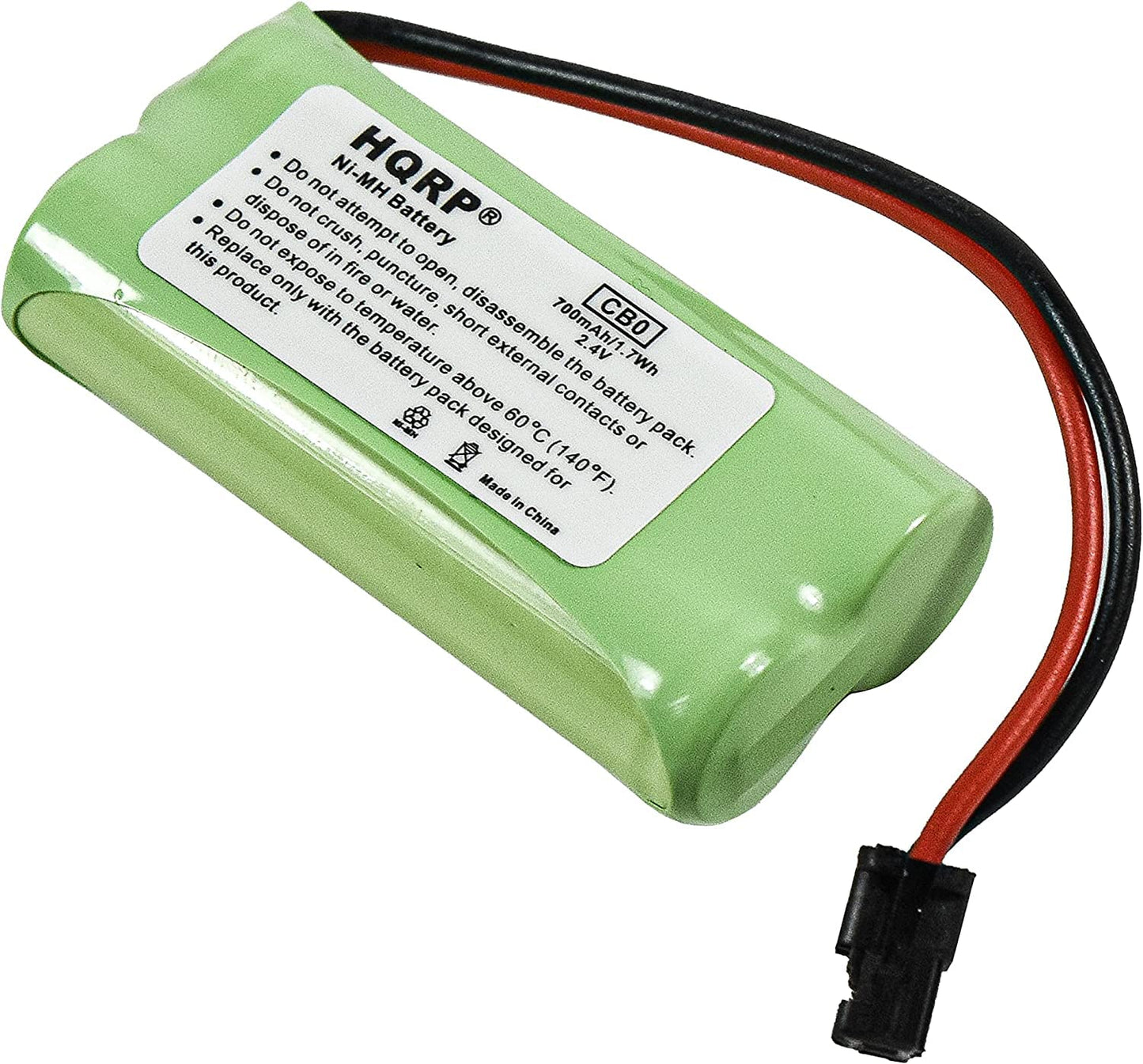 HQRP 4-Pack Cordless Phone Battery Compatible with Uniden BT-1002 / BT1002, BT-1008 / BT1008, BT-1021, BT1021, BT-1016 / BT1016, BT-1025 / BT1025