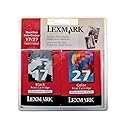 Twin Pack #17, #27 Black and Color Moderate Use Print Cartridges