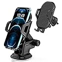 Car Phone Holder Mount Dashboard/Air Vent/Windshield for Moto Motorola G Power 2022 2021 /G Pure/G 5G/Edge 2021/One 5G Ace/G7 Z4 Z3/E 2020 E6,LG