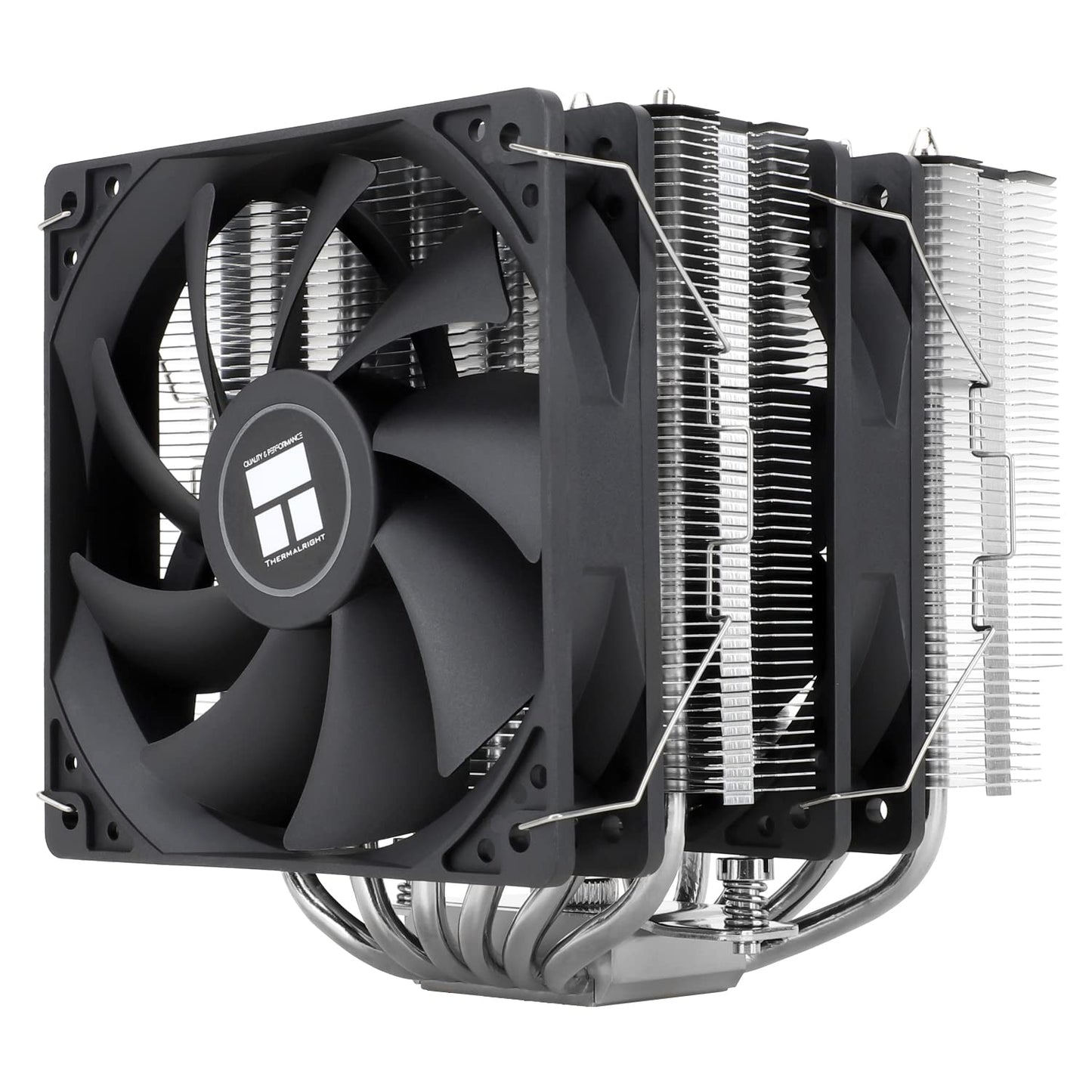 Thermalright Peerless Assassin 120 SE CPU Cooler, 6 Heat Pipes AGHP Technology, Dual 120mm PWM Fans, 1550RPM Speed, for AMD:AM4 AM5/Intel LGA