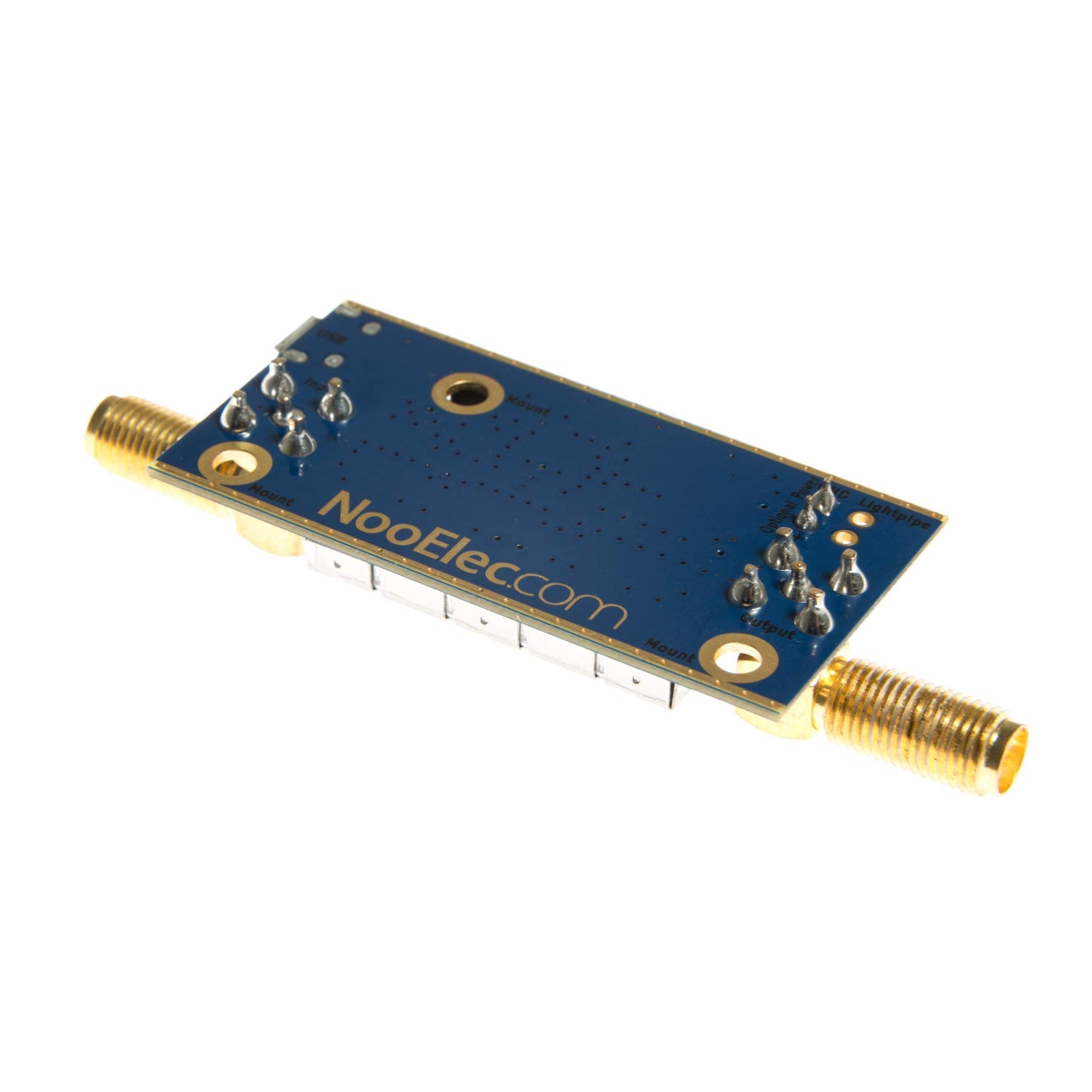 Nooelec SAWbird GOES Barebones - Premium Dual Ultra-Low Noise Amplifier (LNA) & Saw Filter Module for NOAA (GOES/LRIT/HRIT/HRPT) Applications. 1688MHz