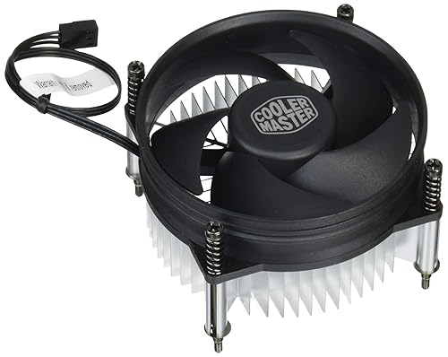 Cooler Master I30 Processor Cooler - Computer Cooling Components (Processor, Cooler, 9.2 cm, LGA 1150 (Socket H3), LGA 1151 (Socket H4), LGA 1155