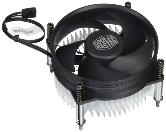 Cooler Master I30 Processor Cooler - Computer Cooling Components (Processor, Cooler, 9.2 cm, LGA 1150 (Socket H3), LGA 1151 (Socket H4), LGA 1155