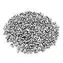 HELIFOUNER 100 Pieces 6#-32x5 Phillips Head 6/32 Screw 6-32 Computer Multi-Purpose Hard Drive Video Card Screws, Silver