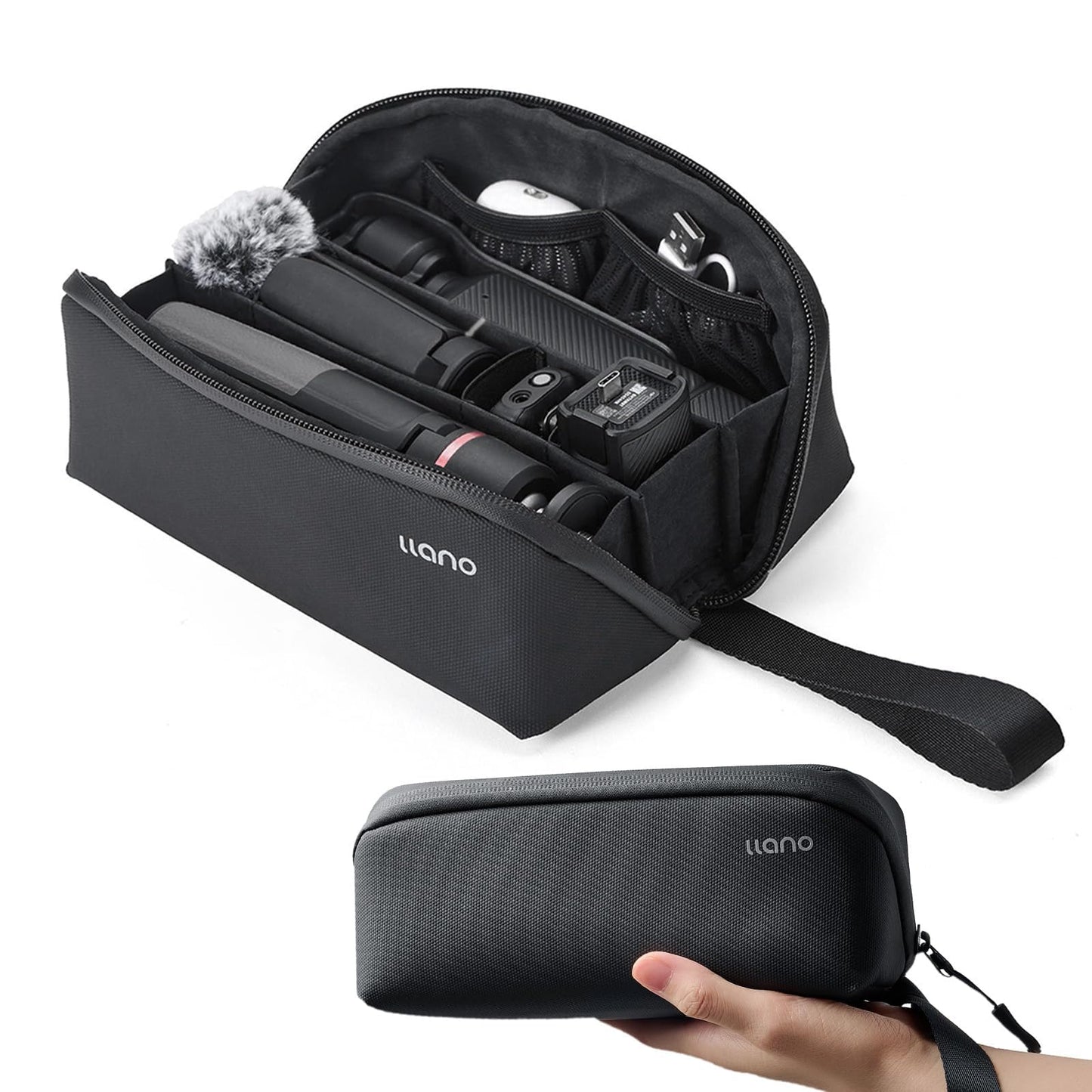 llano Carrying Case bag for DJI Osmo Pocket 3 Creator Combo,Portable Travel Storage Handbag Cover,Lightweight Protective Pouch for Camera