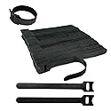130-Pack Reusable Cable Management Straps, 6 Inch Self-Adhesive Hook & Loop Cord Organizers for Wires, Adjustable Cord Wrap Ties