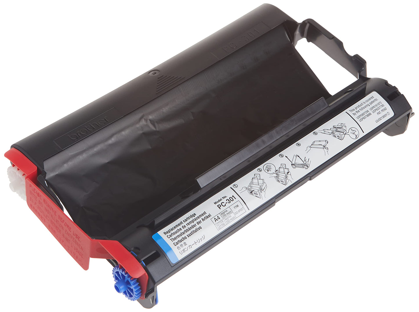 Brother PC301 OEM Ribbon - PPF 750 770 775 870MC 885MC MFC 970MC Print Cartridge (250 Yield) OEM