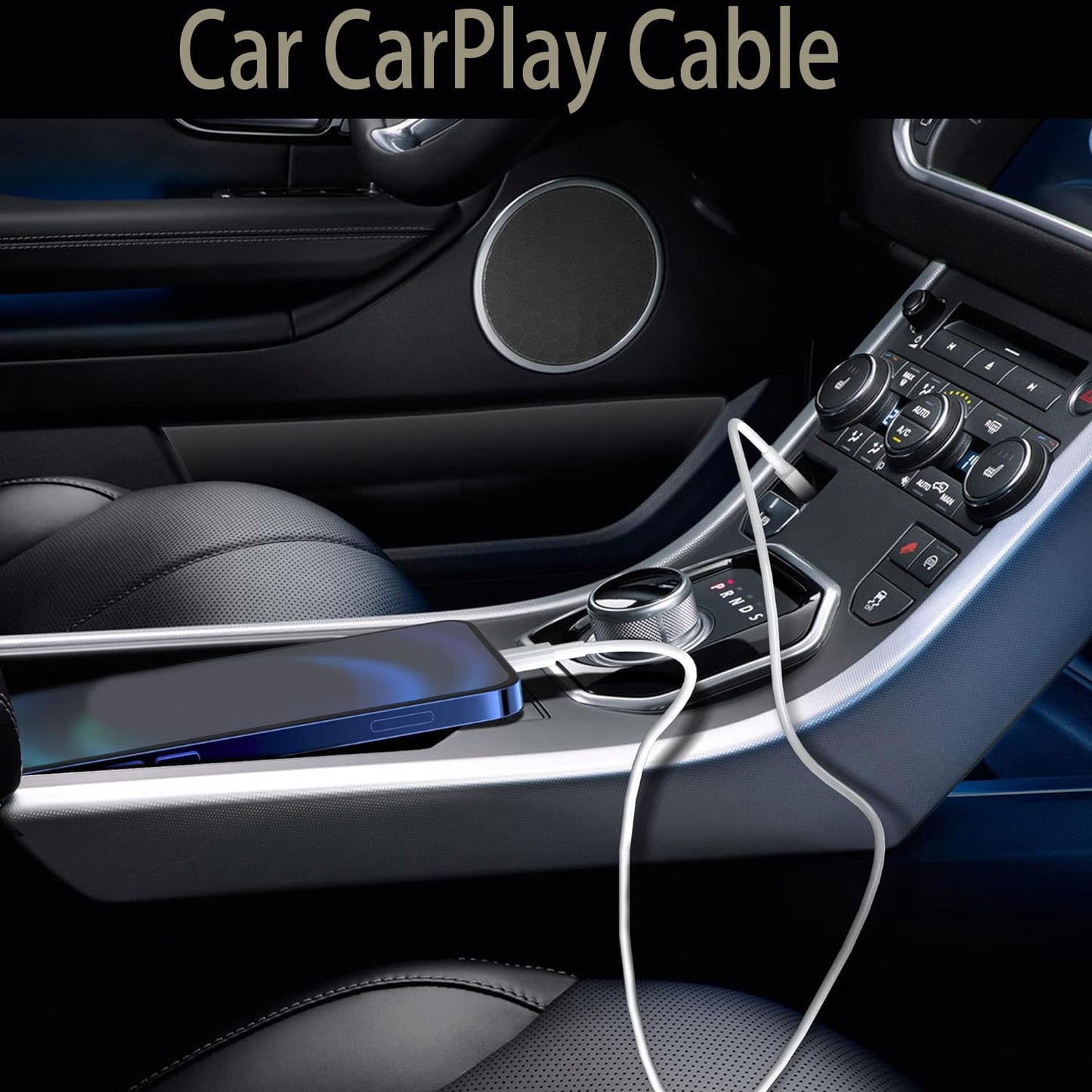 iPhone 17/16/15 Car CarPlay Charger Cable USB A to USB C Woven Charging Cord for Apple Carplay USB C Cable, iPhone 17/16/15 Pro Plus Pro Max, iPad USB