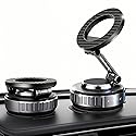 JOUJBAIL 2026 Upgraded Car Phone Holder for Magsafe [108LBS Ultra Suction] 360° Adjustable Vacuum Magnetic Phone Holder, Foldable Cell Phone Mount