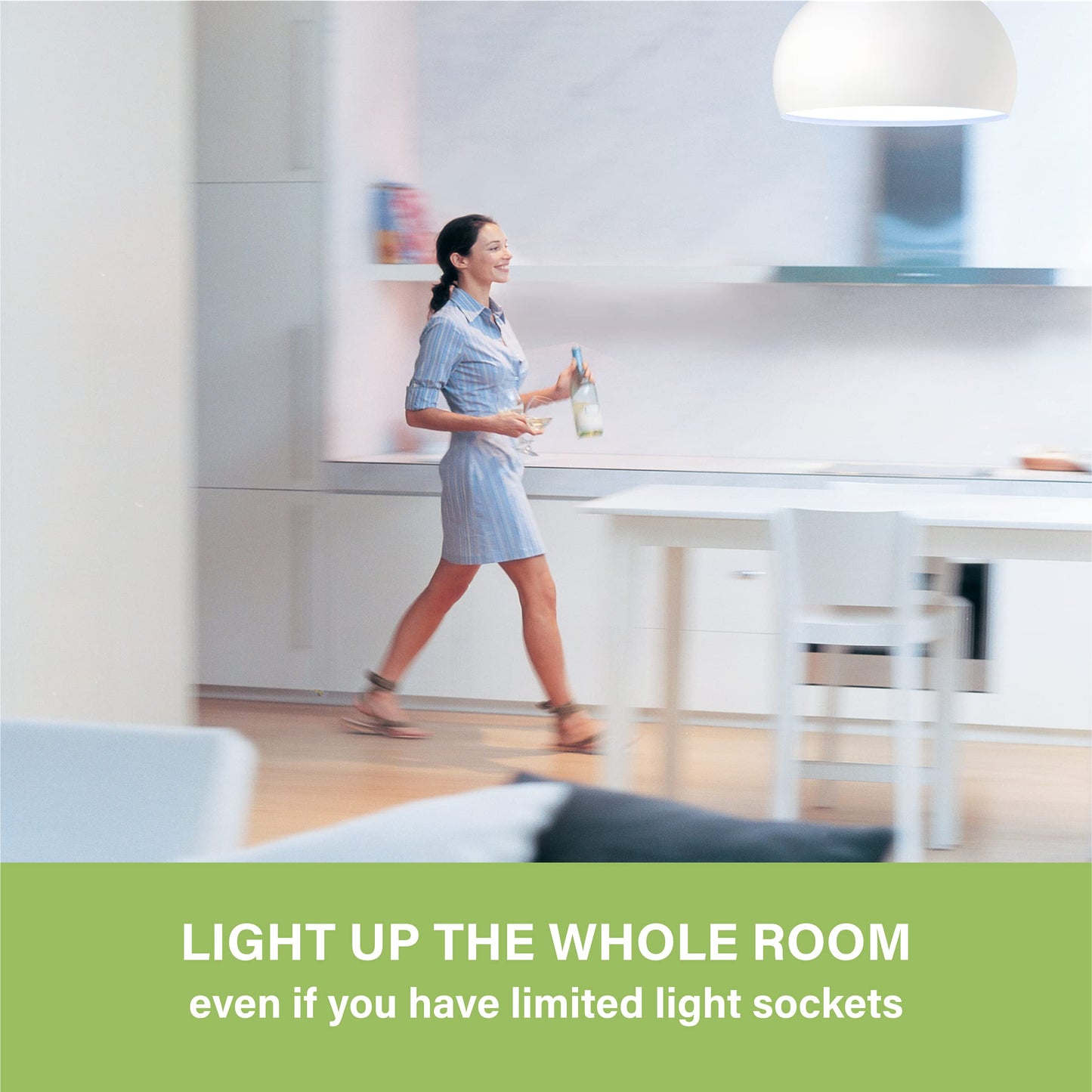 Sigalux LED Light Bulbs 100 Watt Equivalent, A19 Daylight 5000K White Standard Light Bulbs,Non-Dimmable 13W Energy Efficient LED Light Bulbs with E26