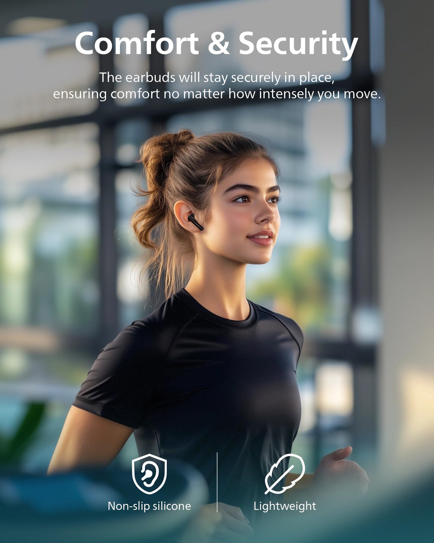 Philips TAT1139 Wireless Earbuds,True Wireless Headphones,Powerful Bass with 13 mm Driver,Clear Call with AI Mic,26-Hour Battery Life,Fast…