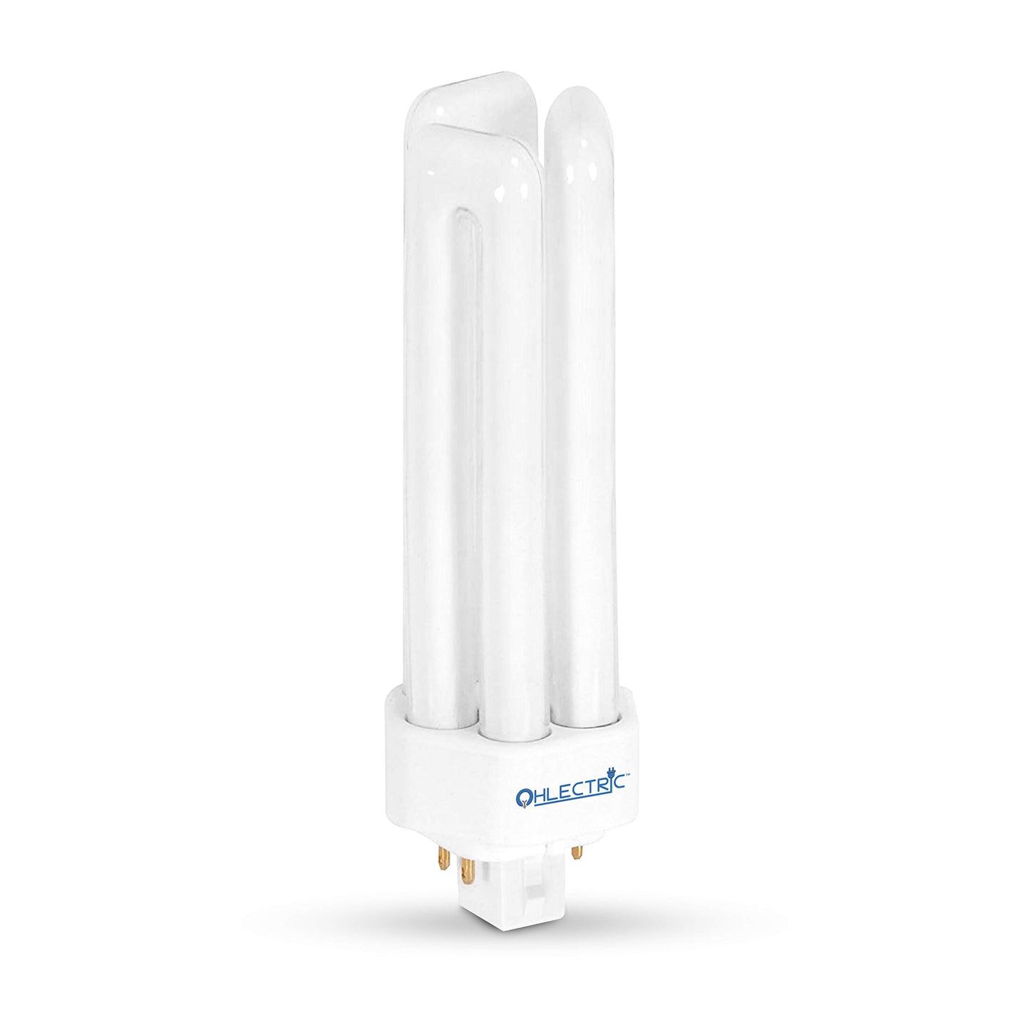 OHLECTRIC 42 Watt Smart Fluorescent Light Bulbs - 4-Pin Compact, Long-Life, Energy-Saving Amalgam - 4100K Color - OL-41592