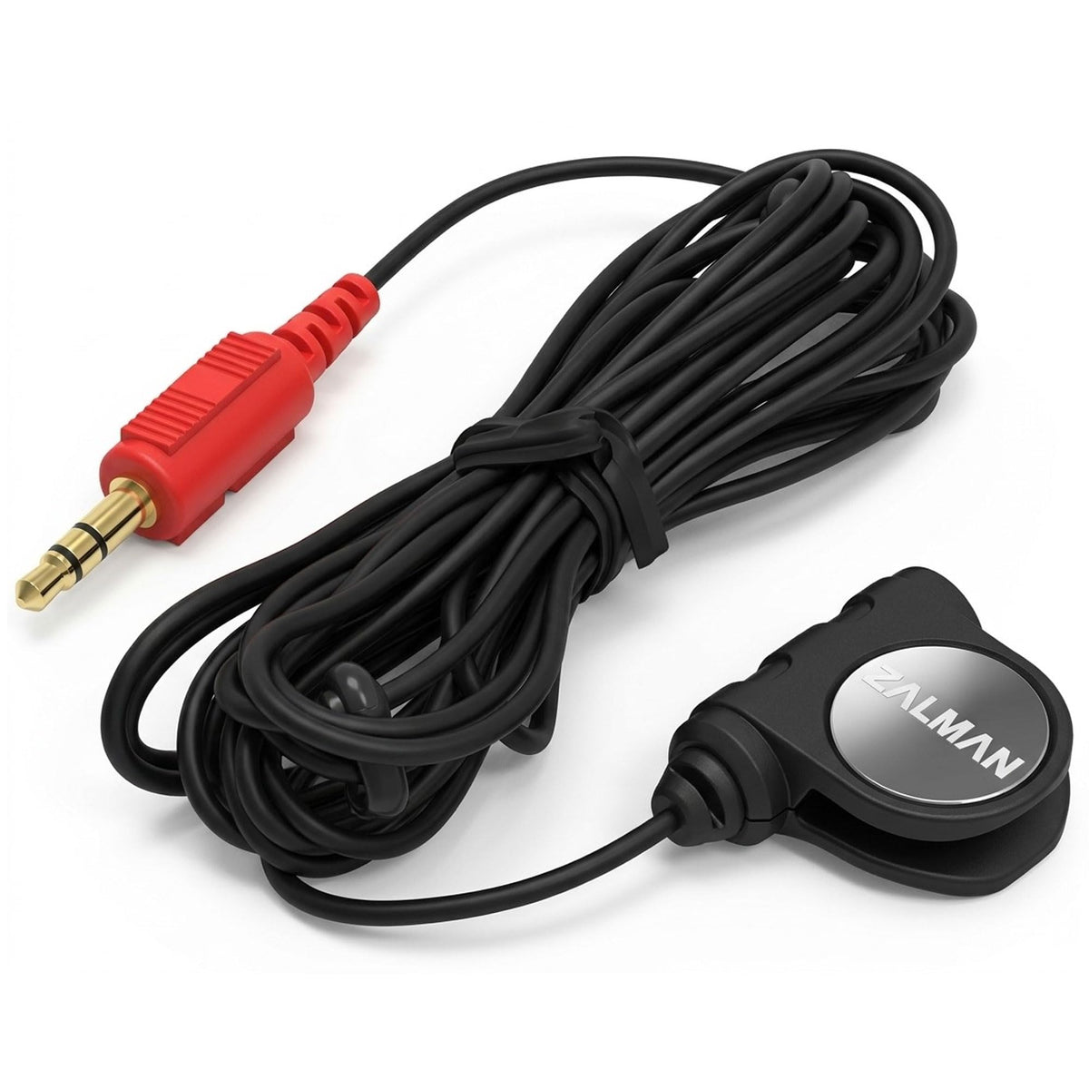 Zalman ZM-MIC1 High Sensitivity Headphone Microphone with Mini Clip, Computer PC Streaming Gaming Mic, 3.5mm Jack