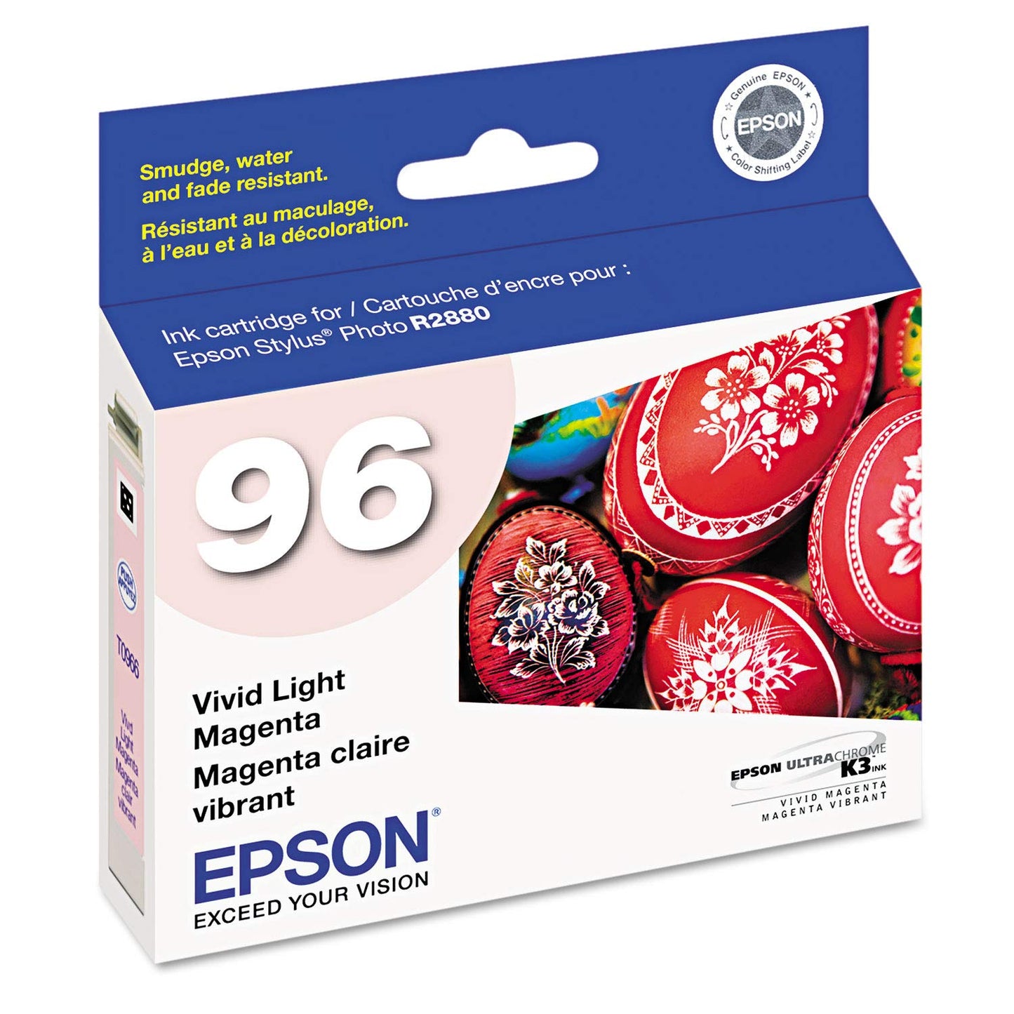 Epson T096720 Stylus Photo R2880 Printer UltraChrome K3 Ink Cartridge (Light Black)