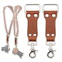 C Coiro Extra Attachments Single and Dual Camera Harness for Camera Bag, Sling Bag, Pouch, Lens Case Perfect Photography Accessories for Leather