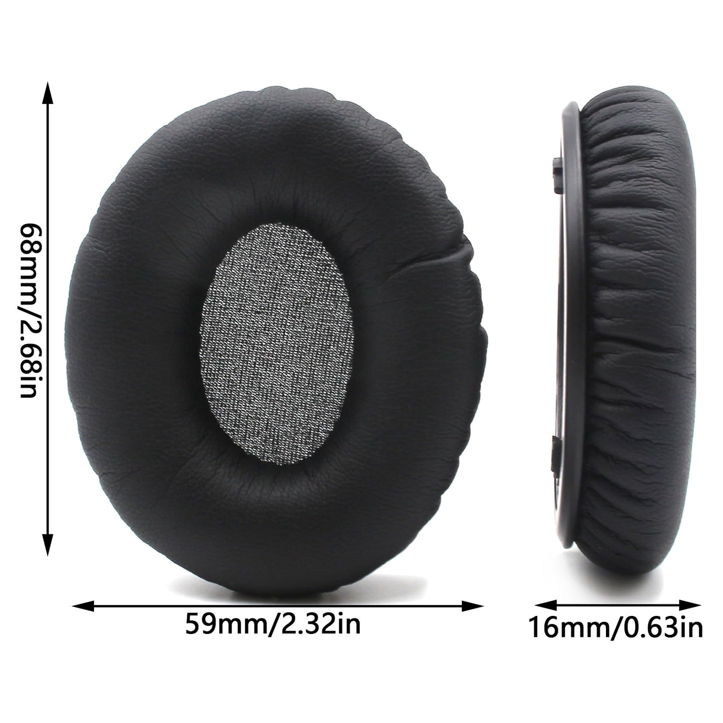 Solo HD 1.0 Replacement Ear Pads for Beats by Dr.Dre Solo HD (Solo 1st Gen Wired, NOT Wireless) Headphones,Snap-On Protein Leather Ear Cushions,Easy
