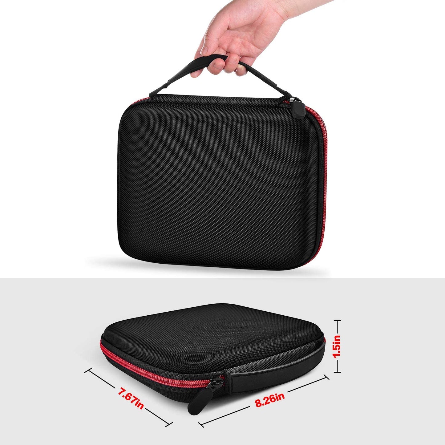 Case Compatible with Glocusent/ for Vekkia/ for LITOM/ for LEDGLE/ for TAKKUI/ for TSINGREE LED Neck Reading Light Book Light for Reading in Bed