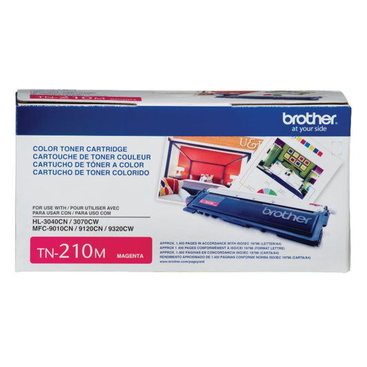 Brother TN210Y Toner Cartridge, 1400Page Yield, Yellow