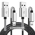 2Pack 10ft iPhone Fast Charger Cable, [Apple MFi Certified] Long USB C to Lightning Cable 10 Foot, High Fast 10 Feet Apple Charging Cord for Apple…
